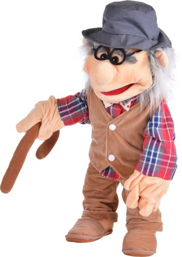 Living puppets grandfather - puppets,
