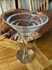 One Waterford Jasper Conran Aura Martini Glass. Pristine Condition.