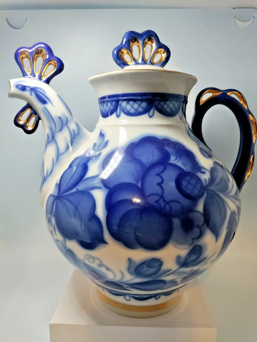 Vtg rooster teapot rare - teapot,