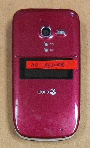 Doro phoneeasy 626 red and - 626,