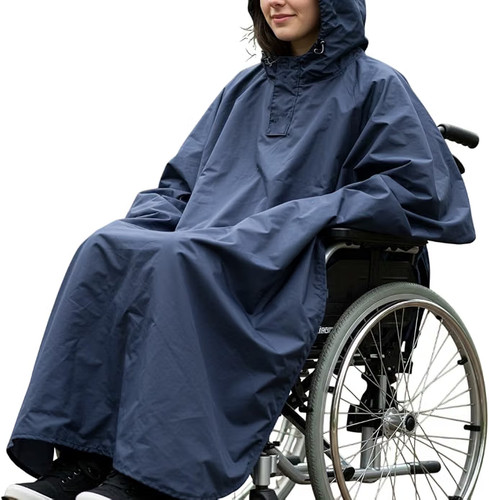 Waterproof wheelchair poncho - waterproof,