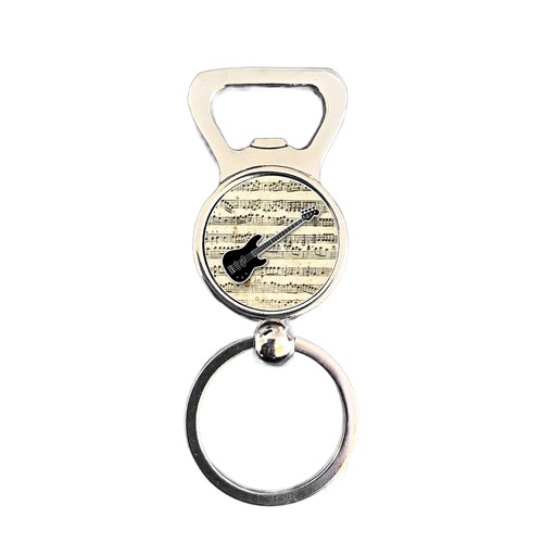 Bass guitar bottle opener - bottle,