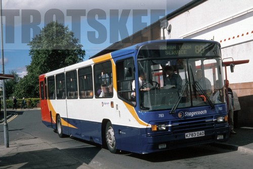 35mm colour slide stagecoach - colour,