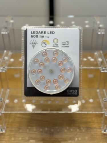 Ikea ledare gx53 600lm led - ledare, 7w