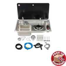 RV Sink Cooker & Tap W/ Hot