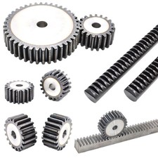 Mod 1.5 Spur Gear & Gear Racks