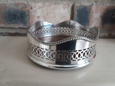 ANTIQUE SILVER PLATE WINE