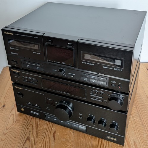 Technics x102 separates - x102, hi-fi