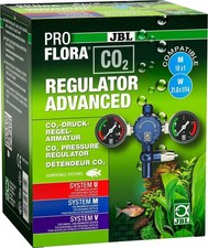 JBL Proflora CO2 Regulator Advanced Pressure Regulator Faucet with 2 Gauges (6467100)