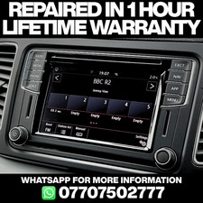 VW AMAROK 2017 2018 2019 TOUCH SCREEN REPAIR SERVICE MEDIA UNIT SAT NAV RADIO