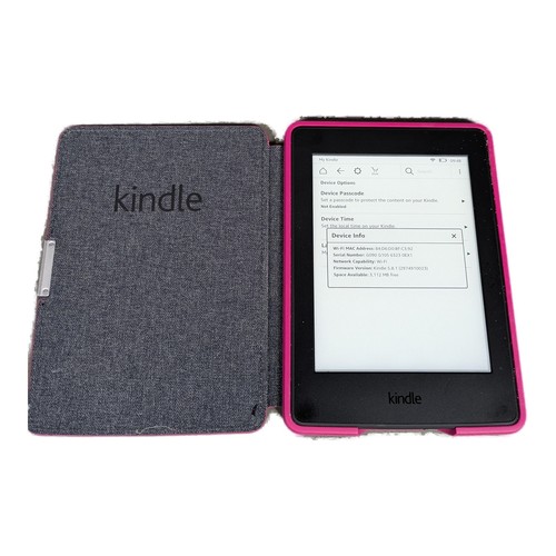 Amazon kindle paperwhite fi - kindle, wi-fi