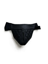 Mens Leather jockstrap Padded