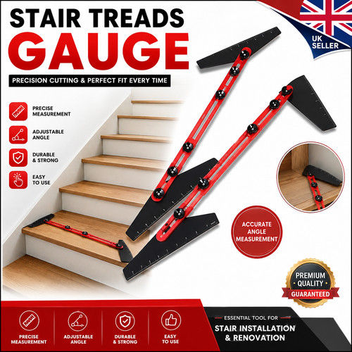 Stair tread template tool - tread,