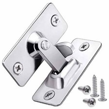 90 Degree Stainless Steel Latch Safety Right Angle Sliding Door Catch Lock