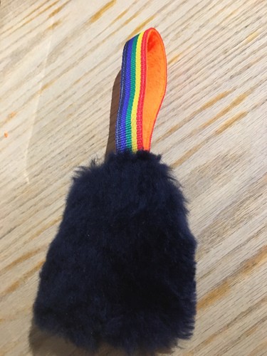 Pocket real sheepskin tug - pocket,