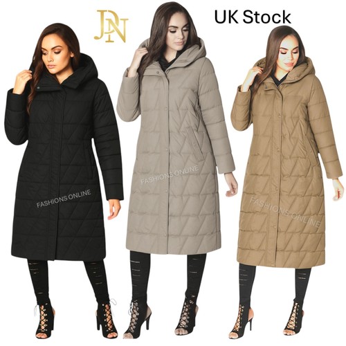 Ladies womens coat long - ladies,