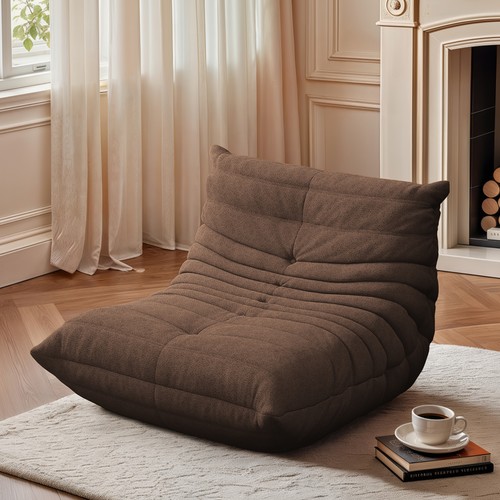 Fireside chair soft lazy floor - chair,