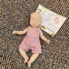 28CM Unpainted Silicone Doll
