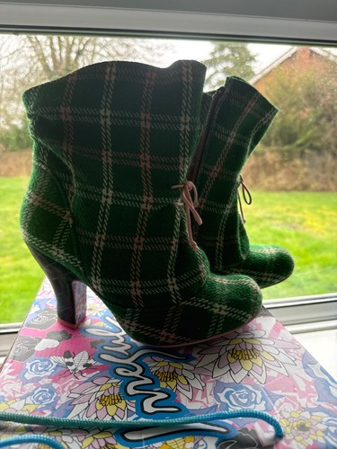 Irregular choice boots - boots, green