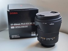 Sigma 17-50mm f2.8 EX DC OS