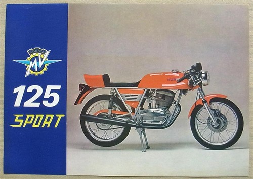 Agusta 125 sport motorcycle - agusta,