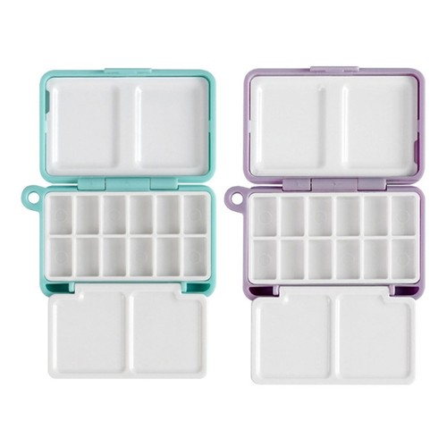 Watercolor paint palette case - watercolor,