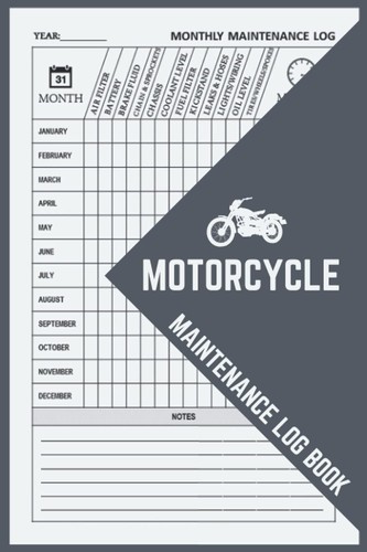 Motorcycle maintenance log - motorcycle,