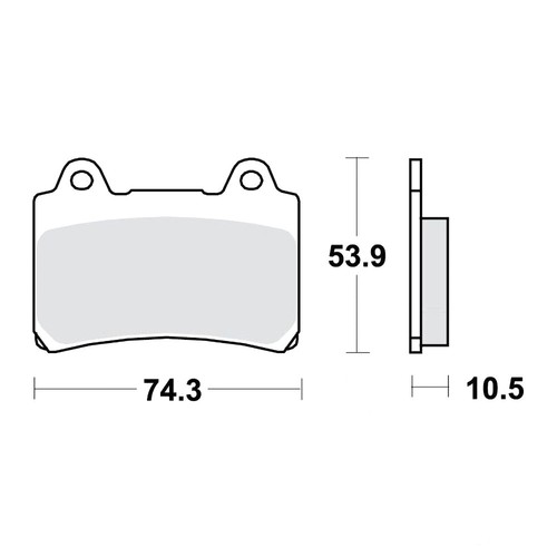 Std trw lucas brake - lucas, pads