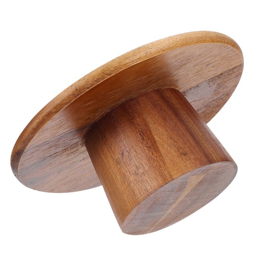 Cake stand single rustic - stand,