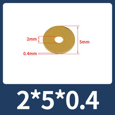 Penny Repair Washers Brass For