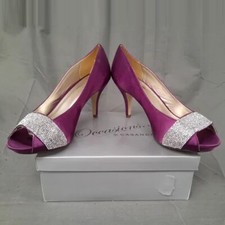 Occasions Purple Mid Heel