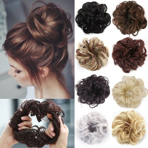 Scrunchie fake hair - fake, piece