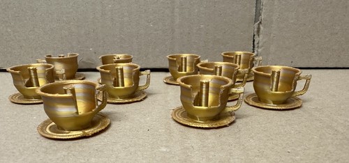 Fairground fun fair gold tea - fairground,