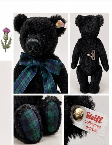 Steiff scottish military teddy - steiff,