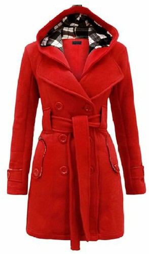 Women check hooded - check,