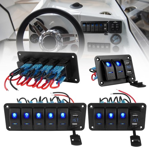 Gang rocker switch - 2/3/4/5,