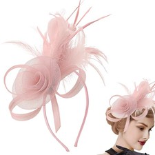 Tomedeks Pink fascinators for
