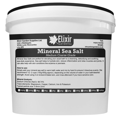 25kg tub mineral sea - 25kg,