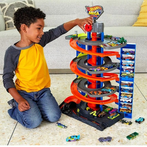 Hot wheels city mega garage - city,