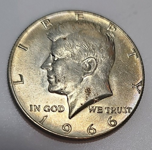 1966 kennedy half - half, dollar