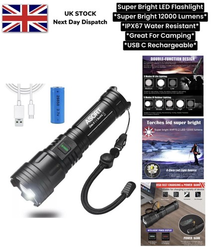 Super bright torch flashlight - bright,