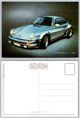 Porsche 911 turbo - 930, postcard