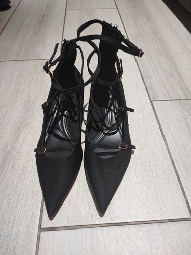 Zara black shoes - zara, uk5
