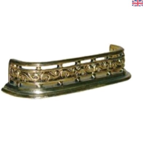 Fireplace curved fender - curved,
