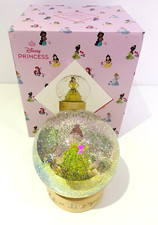 Boxed Vintage Disney Beauty and the Beast Belle  Snow globe Mirrorball BF16