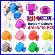 4/6/8pcs Toothbrush Head Covers Protector Cap Travel Portable Brush Pod Case