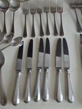George Butler Cavendish Of Sheffield Silver Plated 42 Peice Cutlery Set
