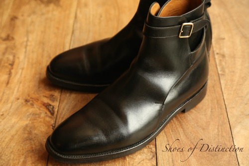 Tricker black leather - tricker's,
