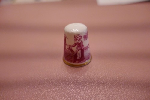 Vintage spode thimble - vintage,