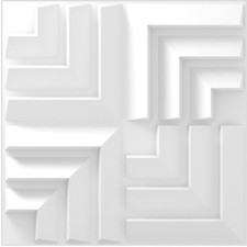 12 Tiles 3D Wall Panels PVC
